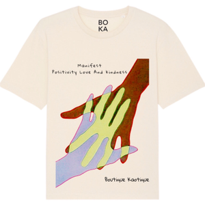 Manifestation — Affirmation Organic Cotton Tee (L)