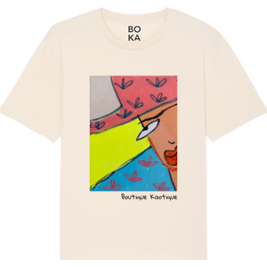 The Side Eye Organic Cotton Tee. (L)