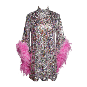 Time Warp Unicorn Sequin Mod Mini (XS)