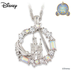Disney Cinderella The Magic Within Pendant Necklace