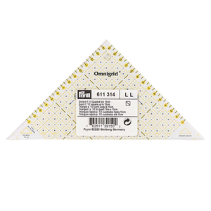 Règle triangle rectangle Omnigrid 1/2 carrés