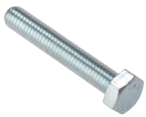 Hex Head Set Screw M6 x 50mm Zinc High Tensile Pack of 100