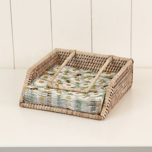 Purbeck Rattan Wicker Napkin Holder