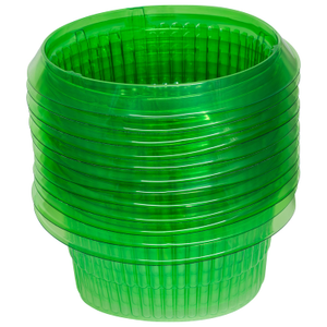 Woodside Slug/Snail Protection Collars 12 Pack Humane Reusable Plant & Flower Guard 23cm