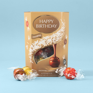 Happy Birthday Lindt Lindor Assorted Truffles (200g)