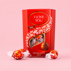 I Love You Lindt Lindor Milk Chocolate Truffles (200g)