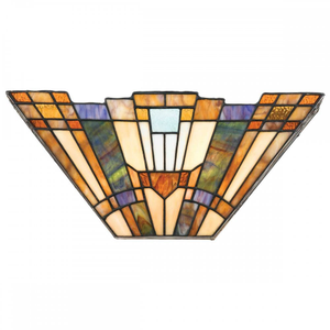 QZ-INGLENOOK-WU Inglenook 2 Light Wall Lighter Valiant Bronze