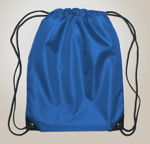 Sports Reinforced Drawstring Bag - Royal Blue