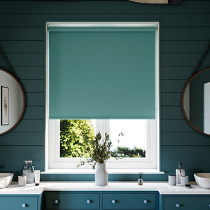 Trinity (Blackout), Panorama Blue - Twist&Fit Roller Blind