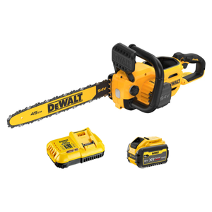 Dewalt DCMCS574X1 54V XR FlexVolt 45cm High Powered Chainsaw - 1x 9Ah Battery & Charger