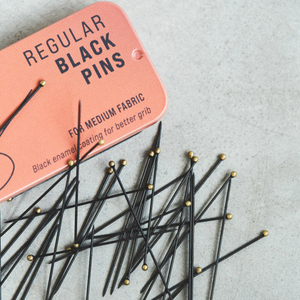 Boite de 100 épingles noires extra-fines Sewply