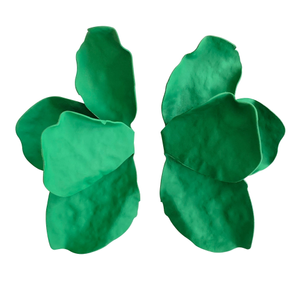 Earrings Green Bloom