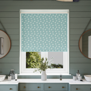 Periwinkle, Aqua - Roller Blind