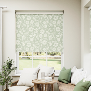 Library, Burma Jade - Roller Blind