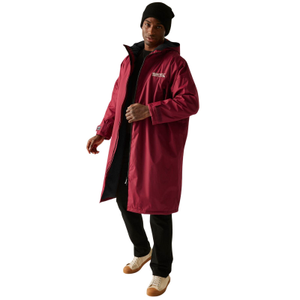 Regatta Outdoor Active Adults Waterproof Changing Robe - S/M / Dark Maroon