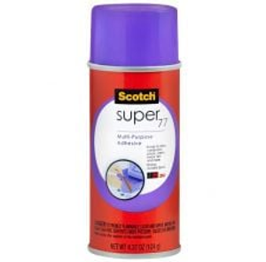 3M Scotch Super 77 Multi-Purpose Adhesive Spray Can - 124g