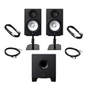 Yamaha HS8 Complete Studio Bundle with HS8S Subwoofer