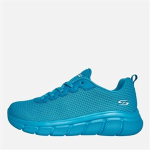 SKECHERS Womens Bobs Sport B Flex Visionary Essence Trainers Turquoise