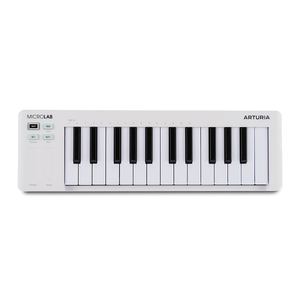 Arturia Microlab 3 25-Key MIDI Controller - White