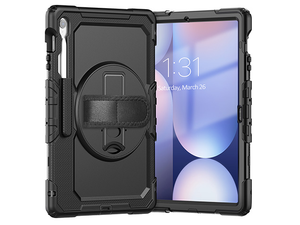 Rugged Impact Case for Samsung Galaxy Tab S10 FE+ - Classic Black