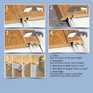Quick-Step Laminate Incizo Doorbar QSINCP03106 Natural varnished oak