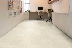 Karndean Knight Tile Ivory Riven Slate Rigid Core Luxury Vinyl Tile SCB-ST18-18