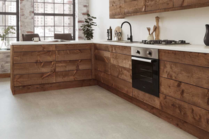 Karndean Knight Tile Dove Grey Concrete Gluedown Luxury Vinyl Tile ST21