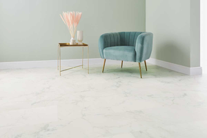 Karndean Knight Tile Glacial Marble Gluedown Luxury Vinyl Tile ST27