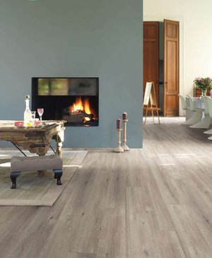 Quick-Step Impressive Sawcut Oak Grey Click Laminate IM1858