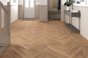 Krono Herringbone Beige Firebrand Oak 8mm Laminate K450
