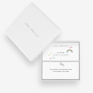 Joma Jewellery 'A Little Unicorn' - Silver Plated Bracelet