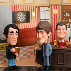 Only Fools and Horses Rodney, Trigger & Mike Bobbleheads