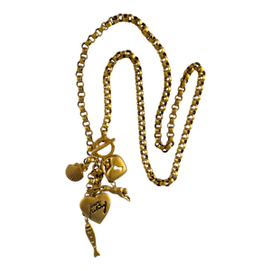 August Layered Charm Necklace
