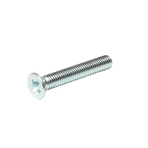M4 x 8mm Countersunk Pozi Zinc Plated Machine Screw (Pack of 100) (*CLEARANCE*)