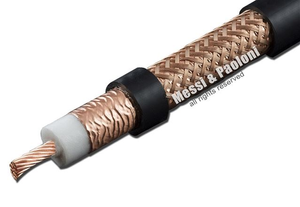 Messi and paoloni hyperflex 13 13mm 50 ohm flexible coax cable