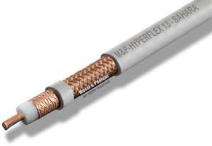 Messi And Paoloni HYPERFLEX 13 Sahara White Low Loss Coax Cable for hot environments