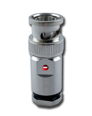 BNC Male Solder Connector (5mm) High-Performance RF Connector for HYPERFLEX 5