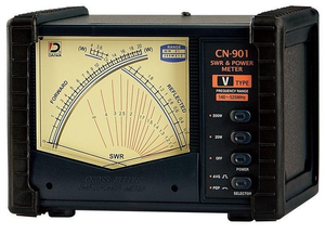 Daiwa cn-901vm professional VHF-UHF power/SWR meter designed for the 140-525 MHz With SO239 Fittings.