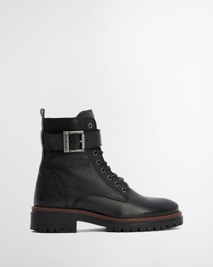 Barbour Heidi Womens Lace Up Boot - Black