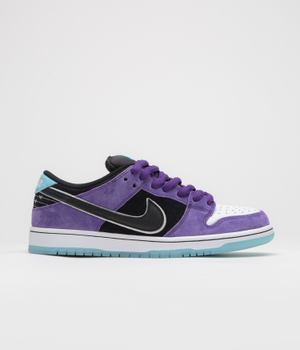 Nike SB x Hayley Wilson Dunk Low Pro Shoes - Court Purple / Black - White - Lagoon Pulse