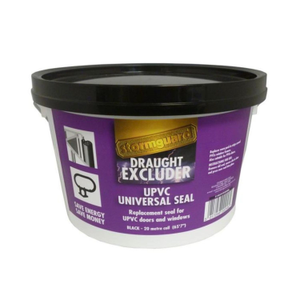 Black Stormguard Replacement uPVC Universal Seal - 20m