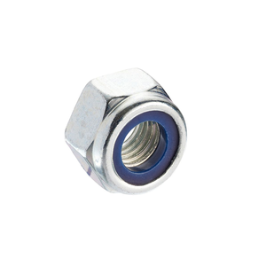 M12 Nyloc Nut Type P Zinc Plated DIN 982 Pack of 50