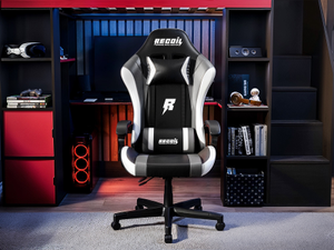 Recoil Vortex Gaming Chair Black & Grey PU Leather