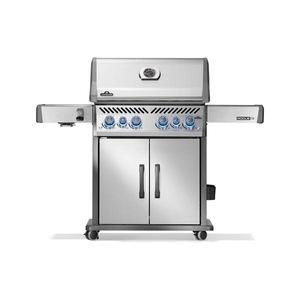 Napoleon Rogue PRO-S 525 Gas Grill with Infrared Side and Rear Burners, Stainless Steel - Natural Gas
