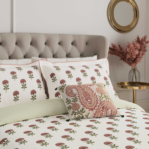 Regal Marigold Duvet Cover SET, Rose
