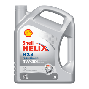 Shell Helix Hx8 Professional Motor Oil 5W30 Ag Fully Synthetic Api Sn - 5L (550046394P)