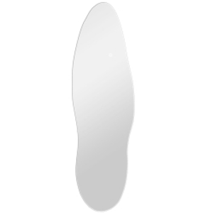 HOMCOM Espejo de Pared de Cuerpo Entero con Luces LED 120x40 cm con Iluminación de 3 Colores Función de Memoria Transparente