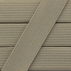 Élastique souple 15 mm - Beige foncé