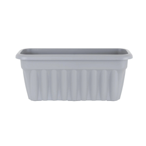 Pack of 2- 60cm Vista Rectangular Plastic Trough Planter