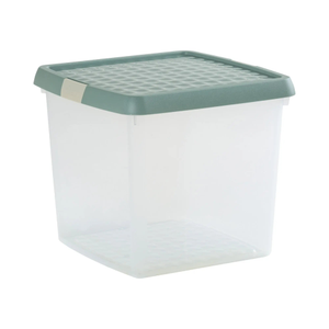 14 Litre Wham Clip Square Storage Box with Lid 9.02